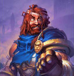 George the Fallen hero portrait